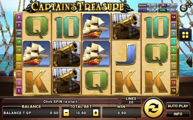 Captain's Treasure Pro SLOTXO สมัคร สล็อต xo