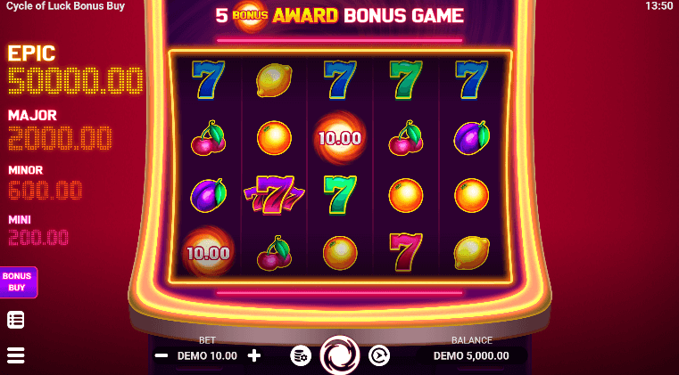 Cycle of Luck Bonus Buy EVOPLAY เว็บตรง