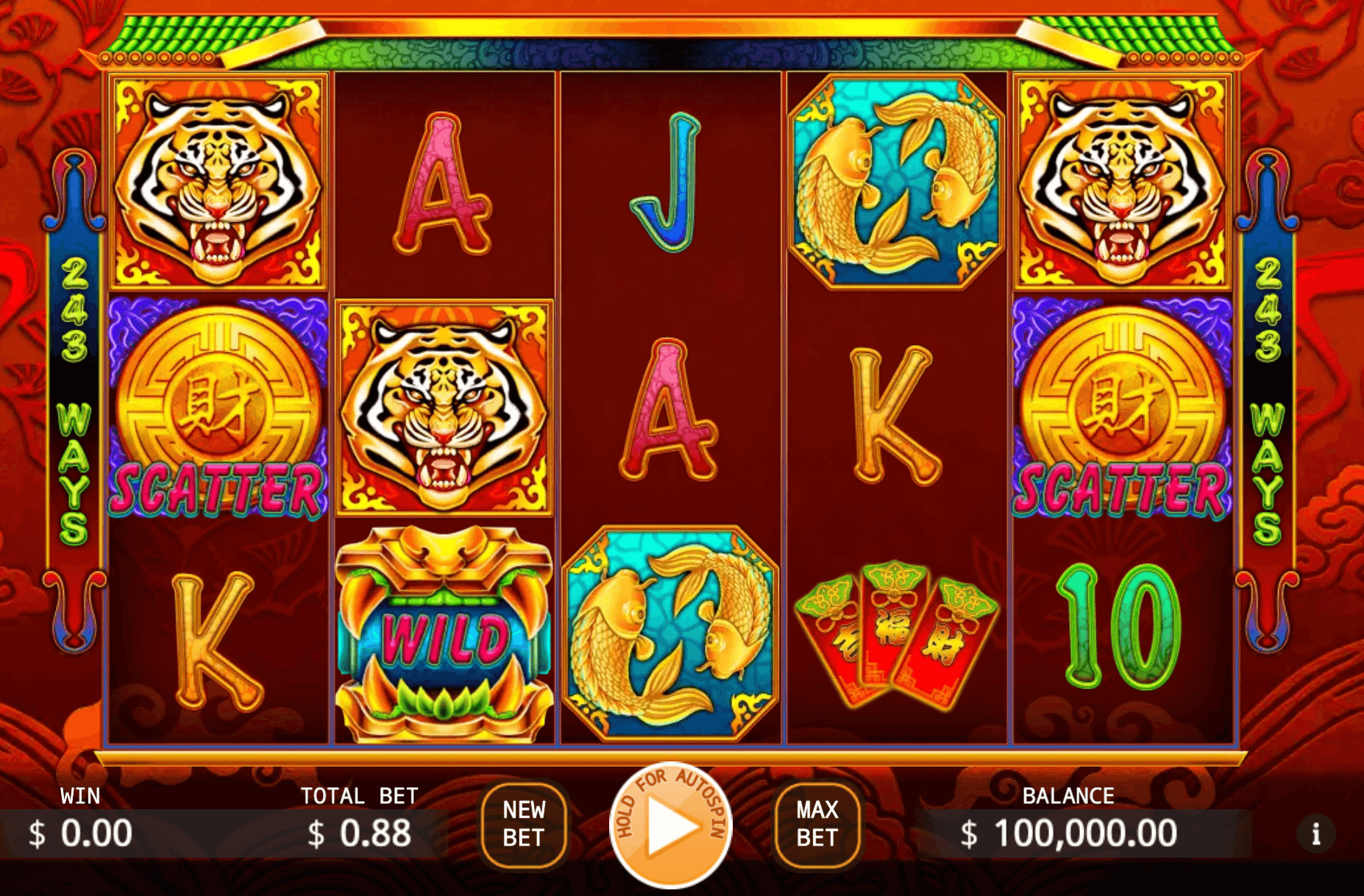 Treasure Tiger KA Gaming slotxo 168