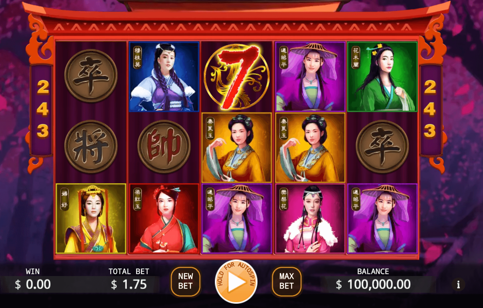 7 Heroines KA Gaming xo slot z