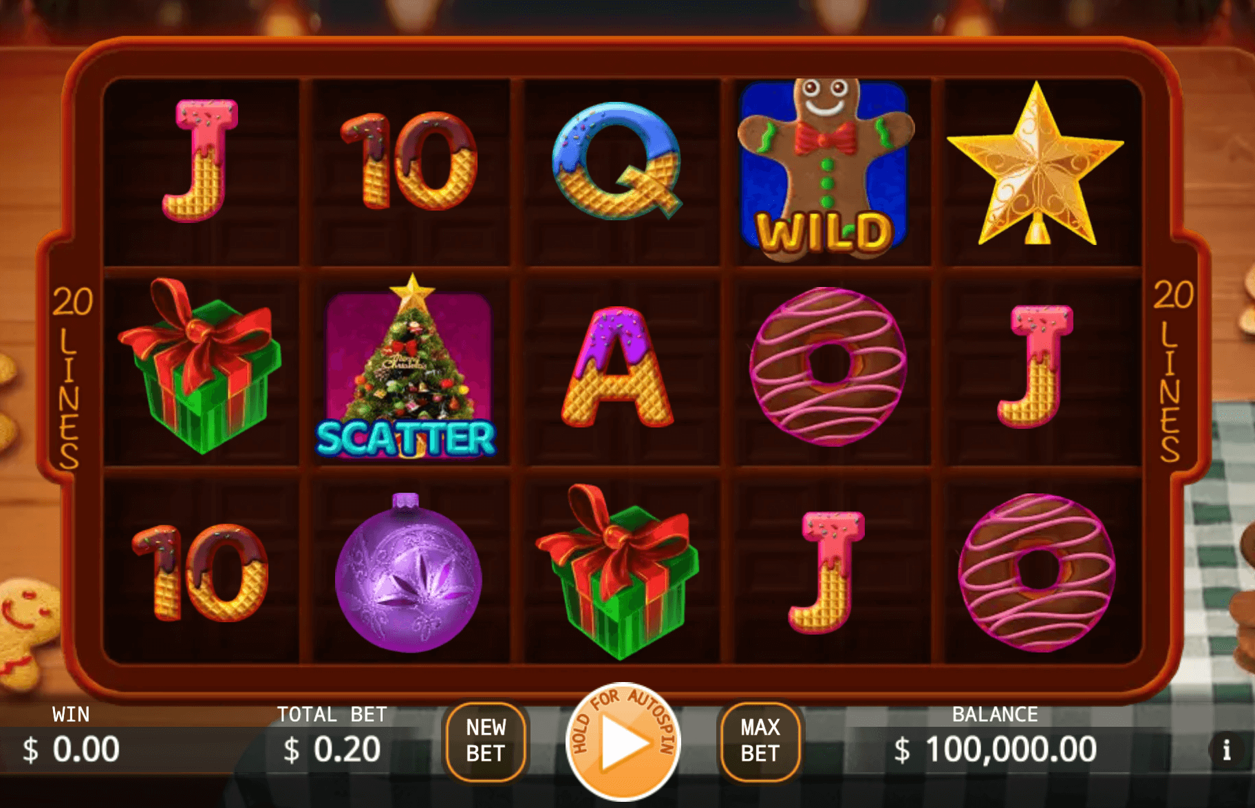 The Gingerbread Land KA Gaming xo slot