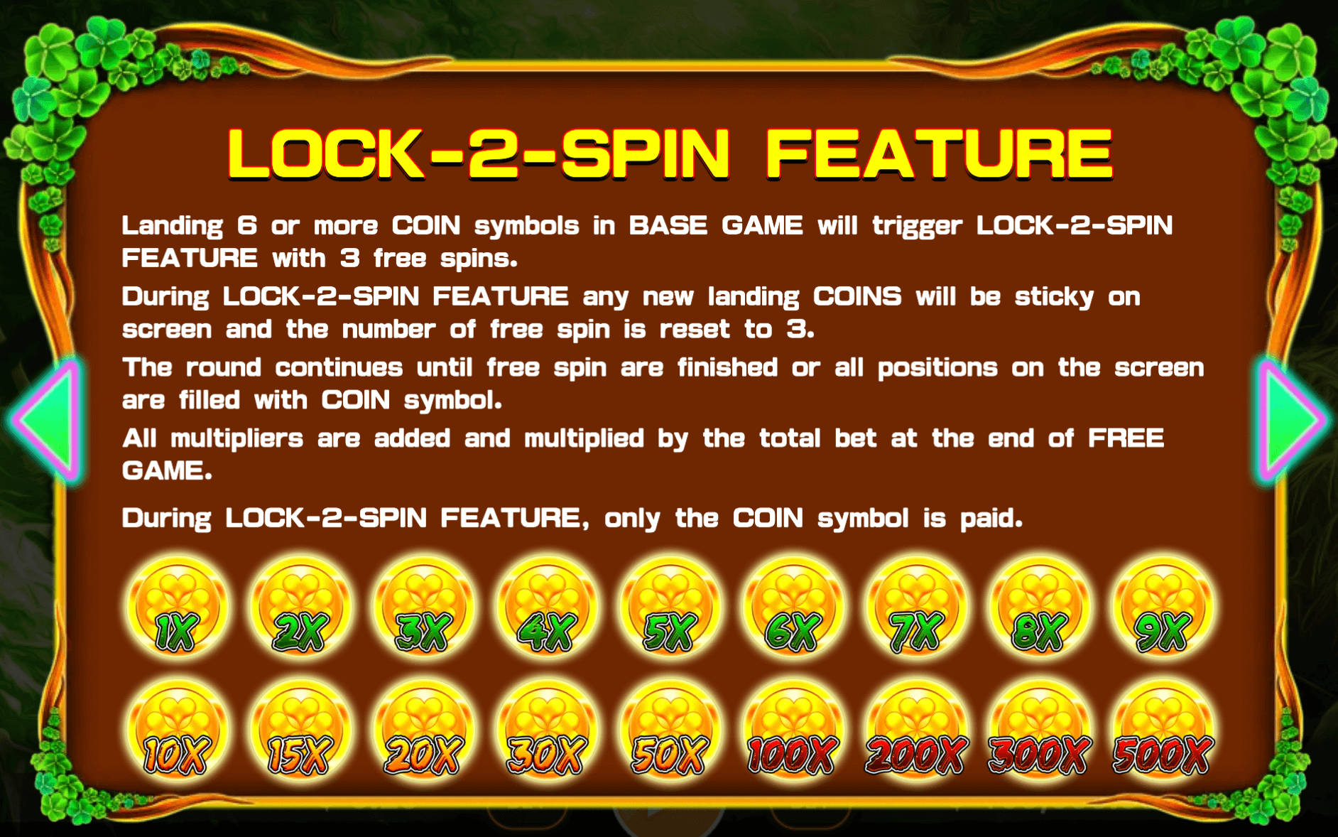 Irish Coins Lock 2 Spin KA Gaming slotxo 168