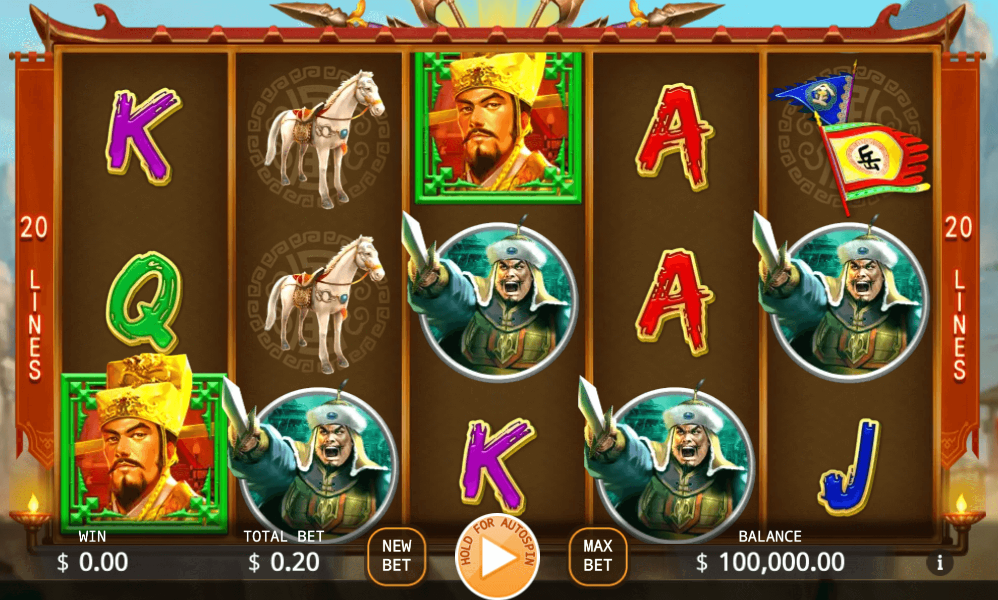 Yue Fei KA Gaming xo slot