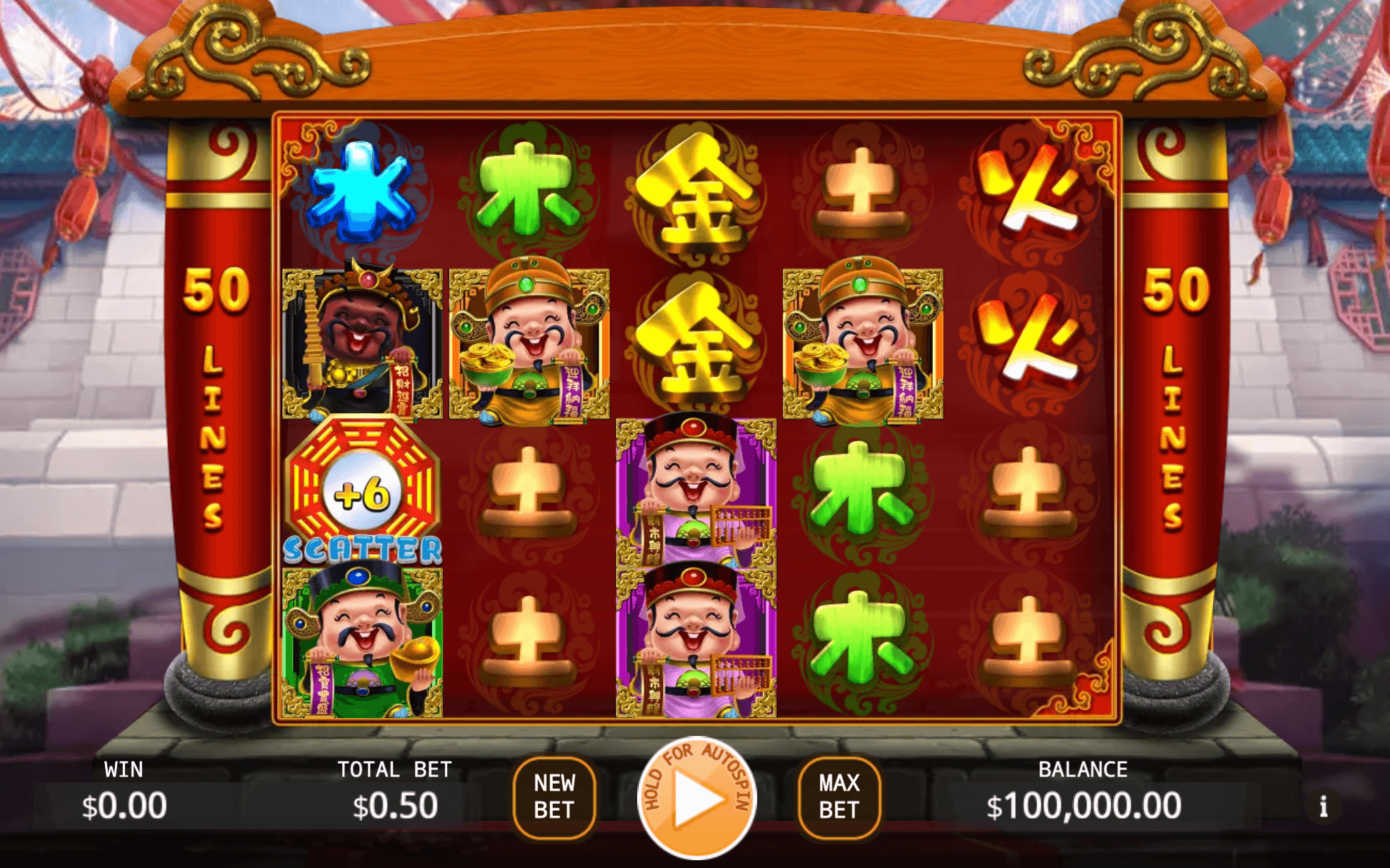 Five Fortune Gods KA Gaming SLOT XO