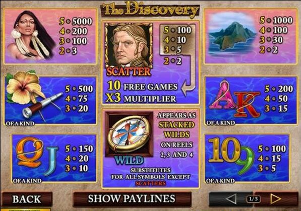 The Discovery KA Gaming xo slot