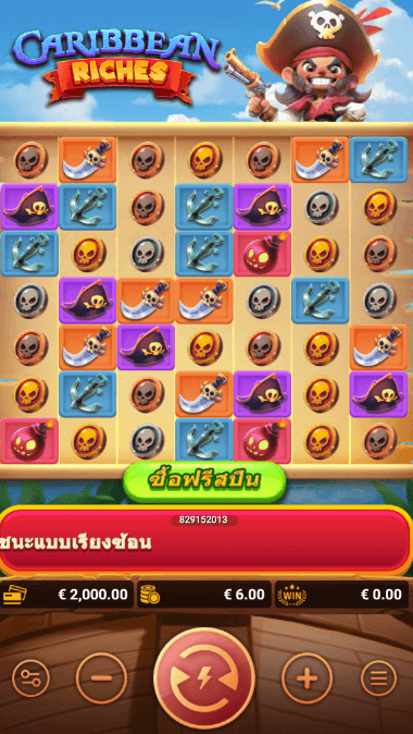 Caribbean Riches FAST SPIN สมัคร SLOT XO