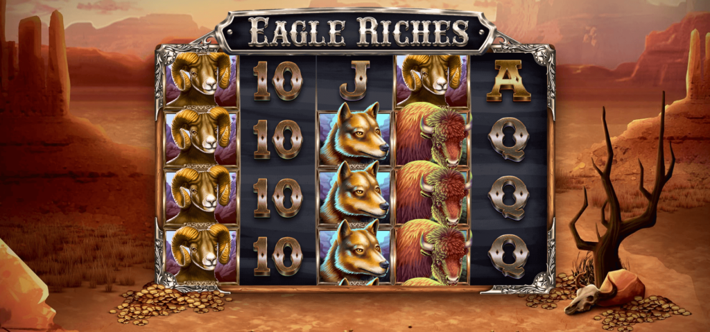 Eagle Riches ค่ายเกม RED TIGER สล็อต XO เว็บตรง