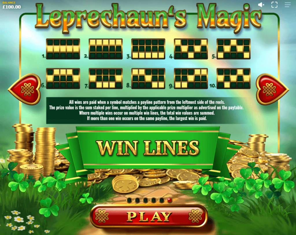 Leprechaun's Magic RED TIGER xo สล็อต แจกเคดิตฟรี