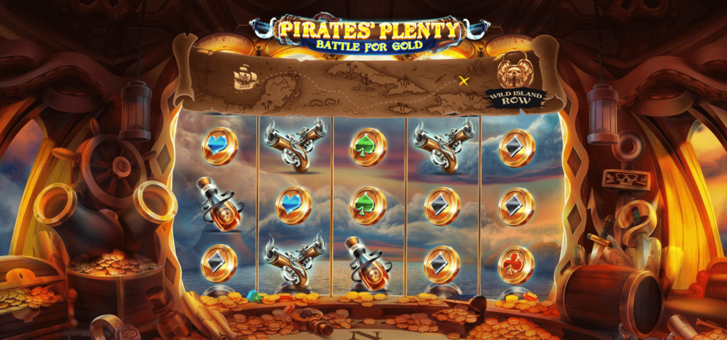 Pirates' Plenty Battle for Gold RED TIGER โปรโมชั่น สล็อต XO