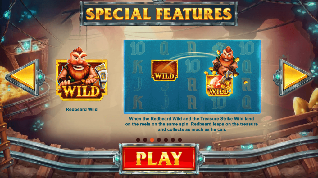 Treasure Mine ทดลองเล่นสล็อต RED TIGER slot xo pg