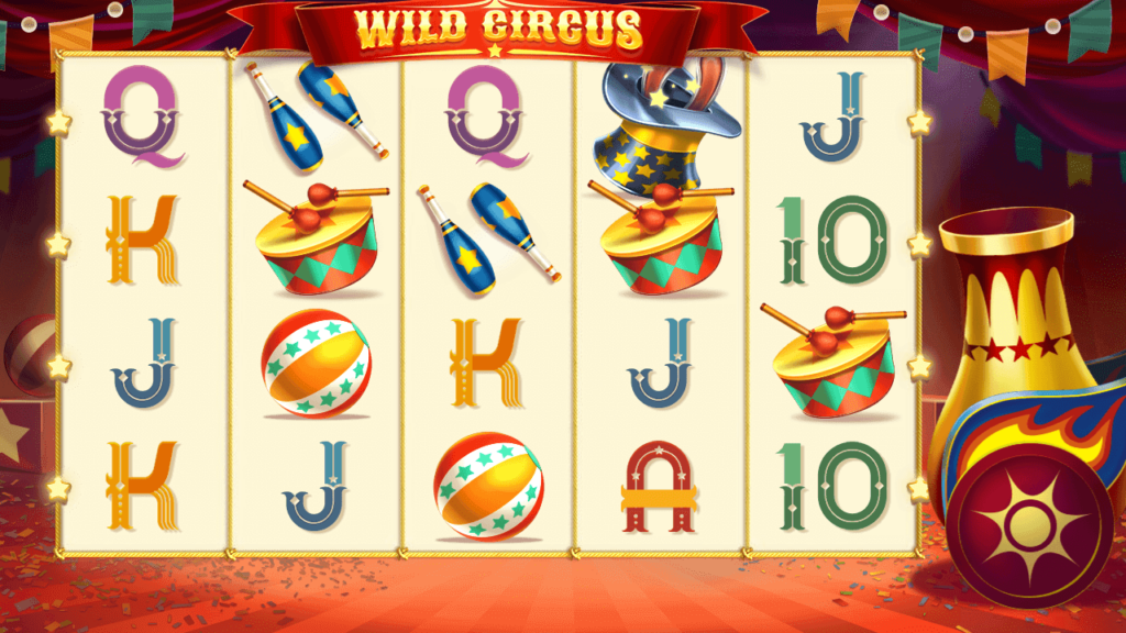 Wild Circus RED TIGER slotxo game แจกโบนัส