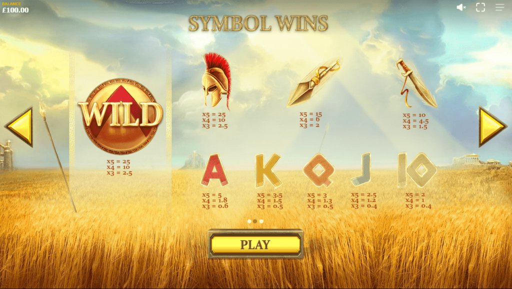 Wild Spartans RED TIGER casino slotxo เว็บตรง