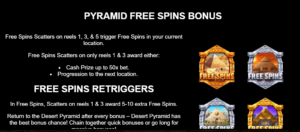 4 Secret Pyramids สล็อตค่าย Relax Gaming SLOT SLOTXO (3)