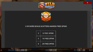 5 Wild Buffalo สล็อตค่าย Relax Gaming SLOT SLOTXO 4