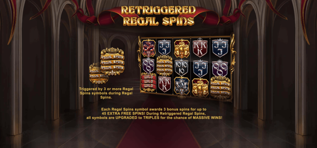 9 Regal Beasts RED TIGER slotxo game แจกโบนัส