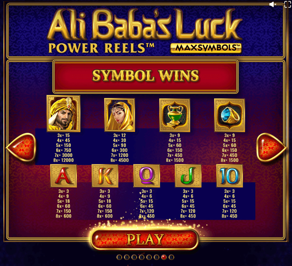 Ali Baba's Luck Power Reels RED TIGER เว็บ SLOTXO ใหม่