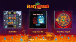 Fang's Inferno Dream Drop สล็อตค่าย Relax Gaming SLOT SLOTXO2