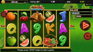 Fruit Poppers สล็อตค่าย SIMPLEPLAY Gaming SLOT SLOTXO