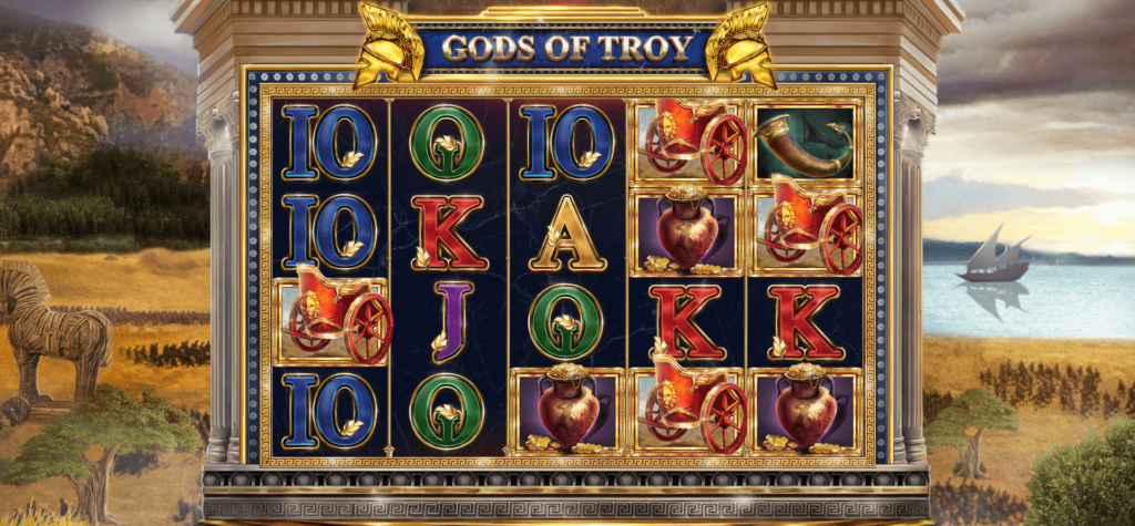 Gods Of Troy RED TIGER ดาวน์โหลด xo slot auto