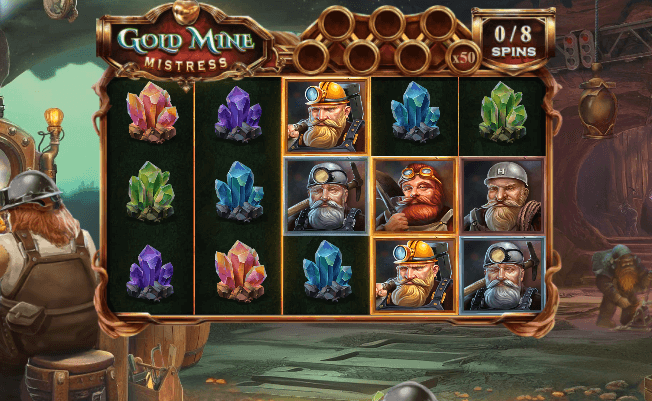 Gold Mine Mistress ทดลองเล่นสล็อต RED TIGER slot xo