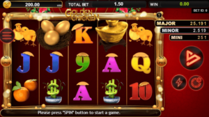 Golden Chicken สล็อตค่าย SIMPLEPLAY Gaming SLOT SLOTXO