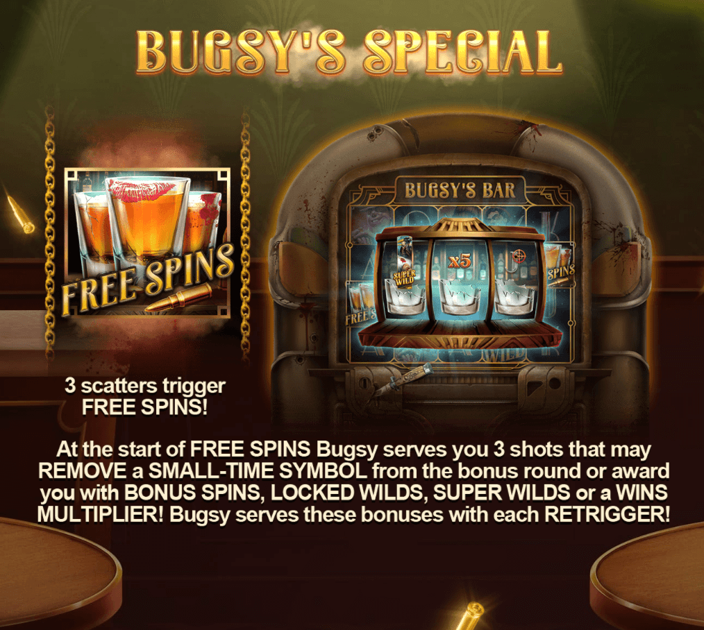 Bugsy's Bar RED TIGER official slotxo1688