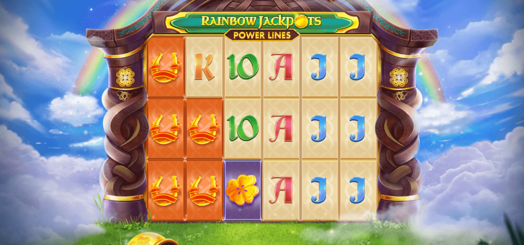 Rainbow Jackpots Power Lines RED TIGER สล็อต XO เว็บตรง รีวิว