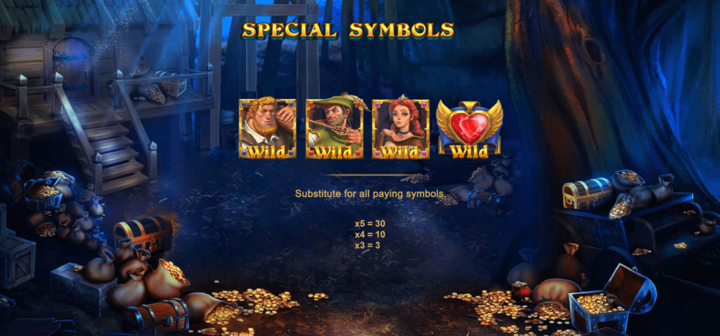 Robin Hood's Wild Forest RED TIGER slotxo game แจกโบนัส