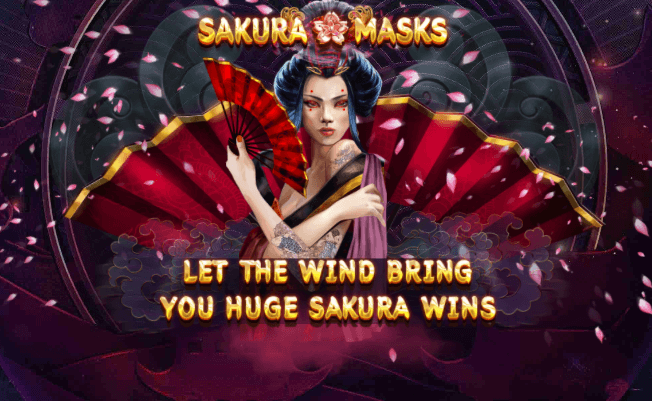 Sakura Masks RED TIGER slotxo game แจกโบนัส