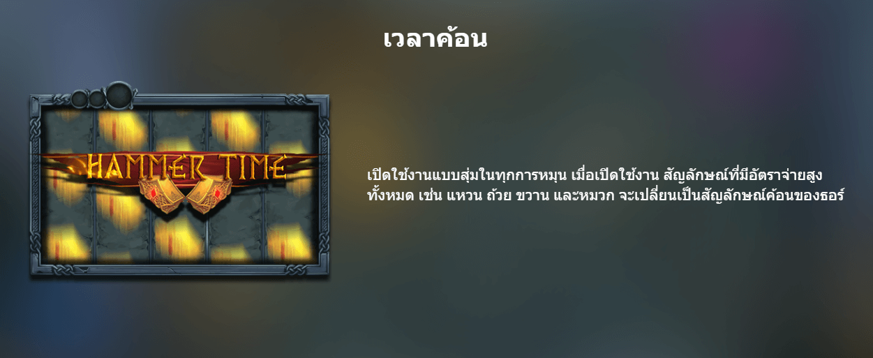 Thor Hammer Time Nolimit City ดาวน์โหลด xo slot auto