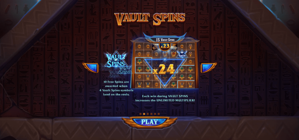 Vault of Anubis slot RED TIGER slotxo 24 hr