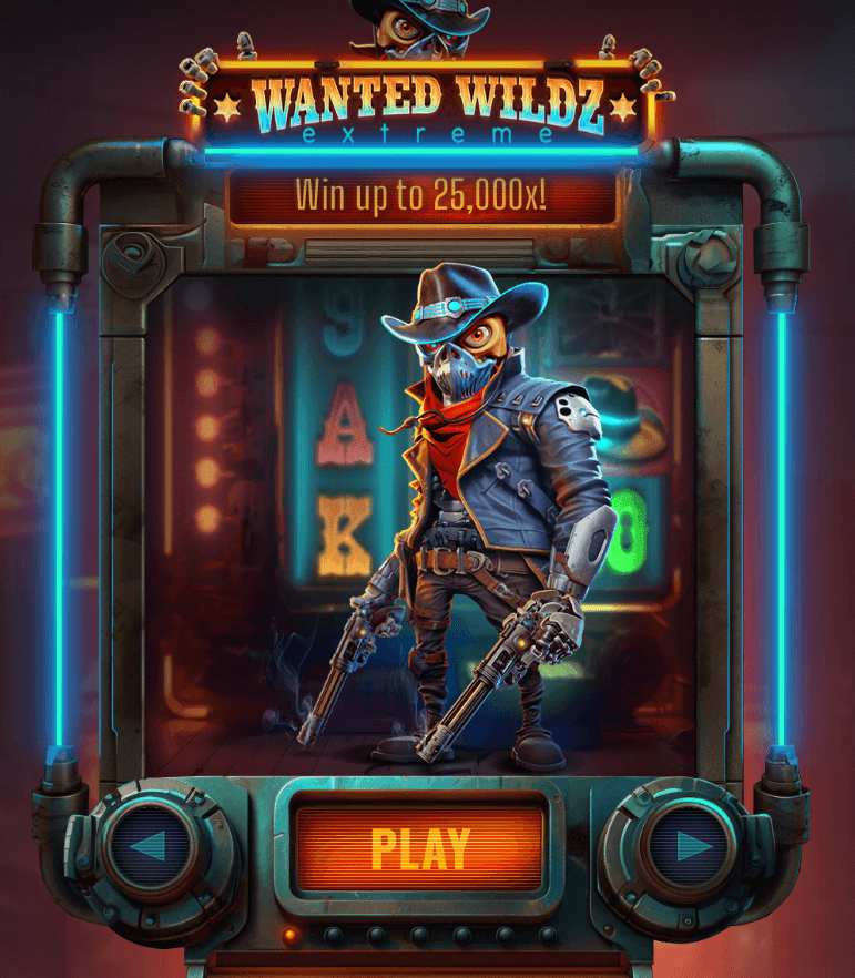 Wanted Wildz Extreme RED TIGER slotxo game แจกโบนัส