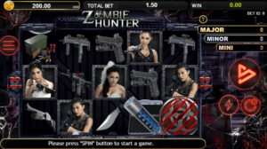 Zombie Hunter สล็อตค่าย SIMPLEPLAY Gaming SLOT SLOTXO