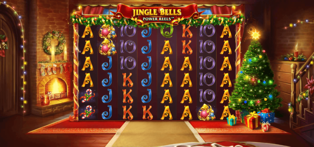 jingle Bells Power Reels RED TIGER สล็อตแตกง่าย slotxo game