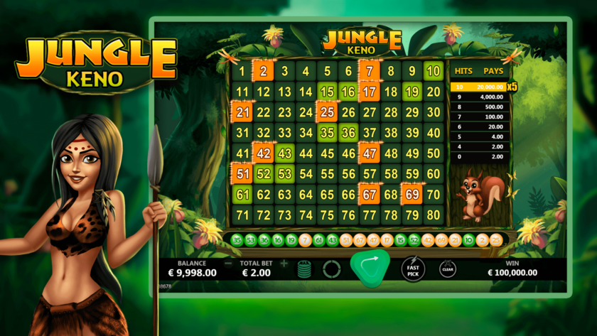 Jungle Keno Caleta Gaming สมัคร SLOT XO