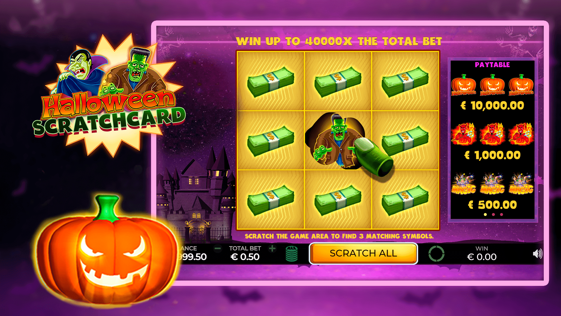 Halloween Scratchcard Caleta Gaming สมัคร SLOT XO