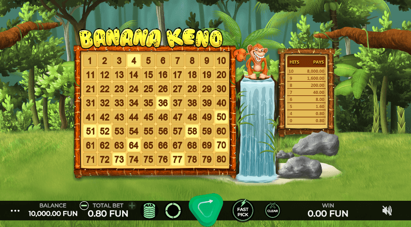 Banana Keno Caleta Gaming สล็อต XO เว็บตรง รีวิว