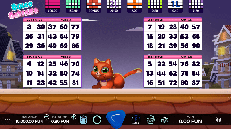 Bingo Gatinho ทดลองเล่นสล็อต Caleta Gaming slot xo