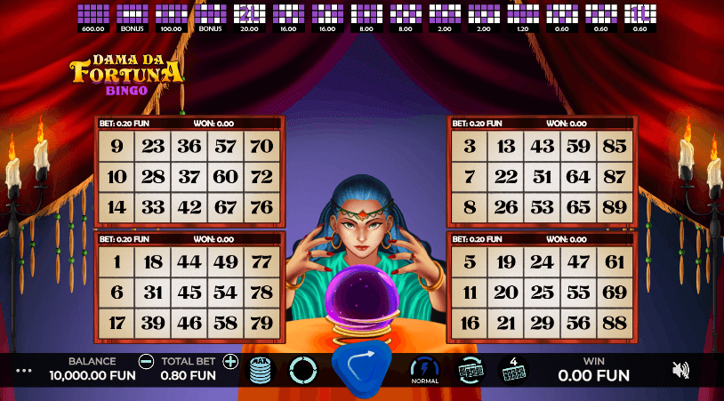 Dama da Fortuna Bingo Caleta Gaming สล็อต SLOTXO