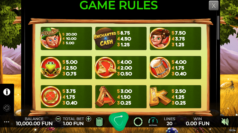 Enchanted Cash Caleta Gaming slot สล็อต m slotxo24hr