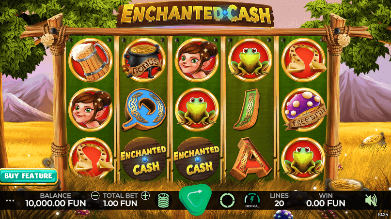 Enchanted Cash Caleta Gaming xo สล็อต แจกเคดิตฟรี