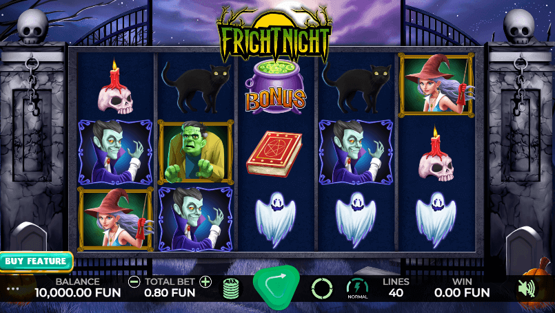 Fright Night Caleta Gaming ดาวน์โหลด xo slot auto