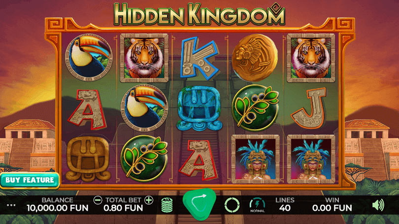 Hidden Kingdom Caleta Gaming สล็อตแตกง่าย slotxo game