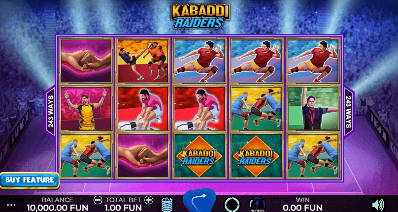 Kabaddi Raiders ทดลองเล่นสล็อต Caleta Gaming slot xo