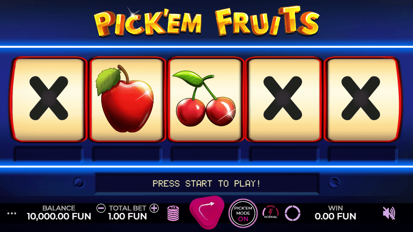 Pick’em Fruits Caleta Gaming xo สล็อต แจกเคดิตฟรี