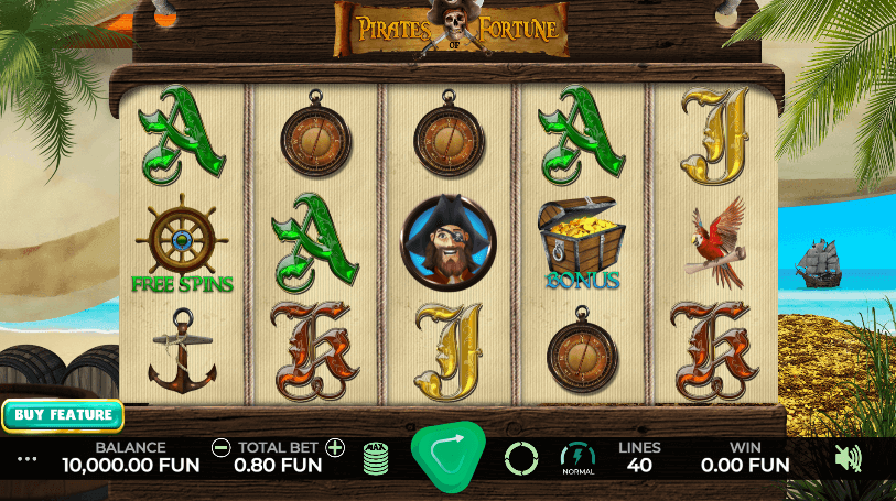 Pirates of Fortune Caleta Gaming สล็อตแตกง่าย slotxo game