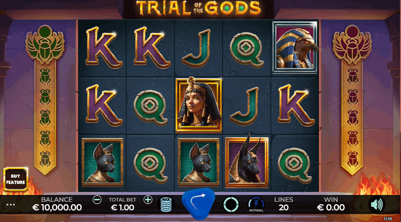 Trial of the Gods Caleta Gaming โปรโมชั่น สล็อต XO