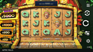 Aztec Falls สล็อตค่าย Microgaming SLOT SLOTXO (1)