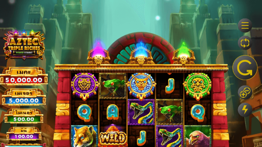Aztec Triple Riches Power Combo สล็อต Microgaming เข้าสู่ระบบ สล็อต XO เว็บตรง