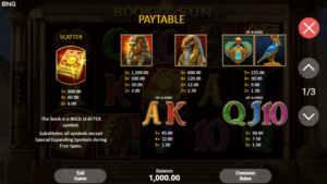 Book of Sun สล็อตค่าย BNG SLOT SLOT SLOTXO (2)